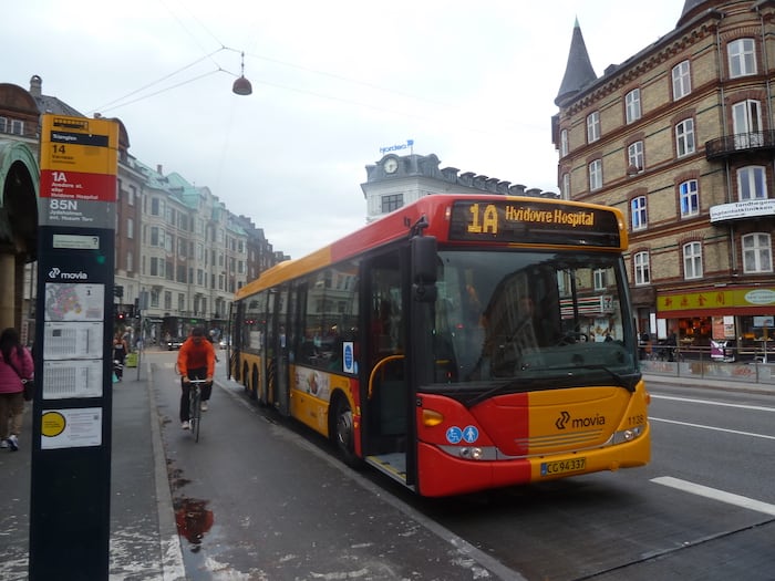 Bus Copenaghen